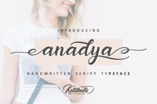 Anadya: A Script Font That Elevates Editorial Design