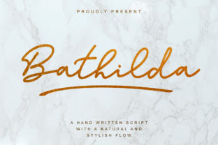 Bathilda Font: A Graceful Script for Real-World Branding