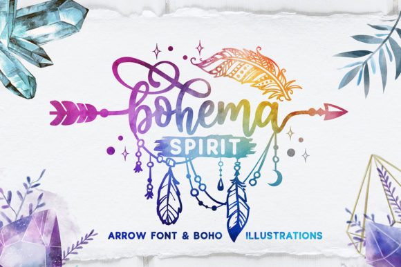 Bohema Spirit Font: A Bold Typeface for Digital Branding
