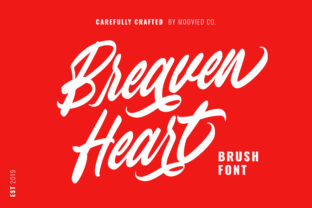 Bravenheart: A Bold Script Font for Creative Projects