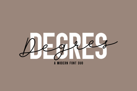 Degres Duo: A Premium Font for Bold Brand Campaigns