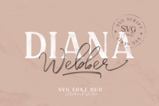 Diana Webber Family: A Bold Typeface for Branding Projects