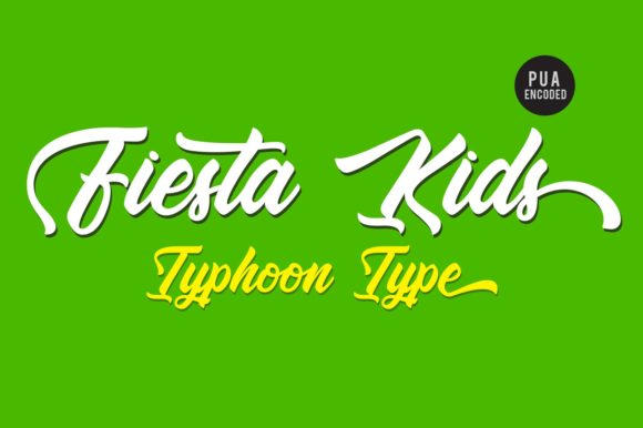 Fiesta Kids: A Playful Typeface for Creative Makers