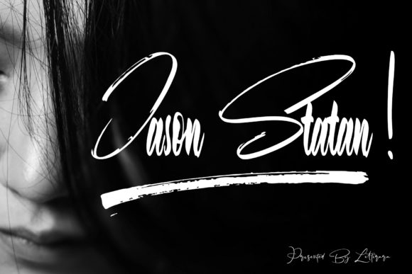 Jason Statan Font: A Bold Handwritten Typeface for Marketers