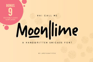 Moonllime: A Script Font That Feels Like a Whisper