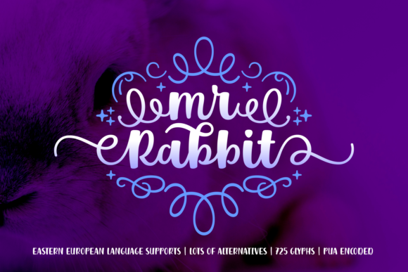 Mr. Rabbit Typeface: A Bold Script Font for Polished Branding