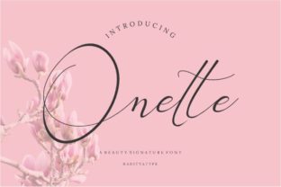 Onette Font: A Handwritten Typeface for Your Brand’s Personality