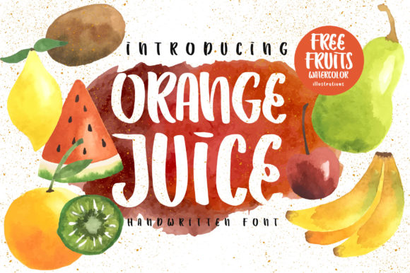 Orange Juice Font: A Fresh Boost for Your Brand Typography