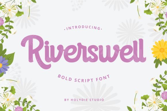 Riverswell: A Bold Script Font for Modern Marketing