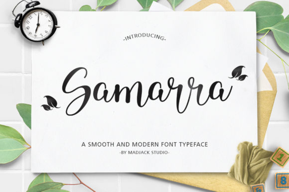 Samarra: A Script Font with a Unique Personality