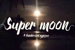 Super Moon Typeface for Bold Digital Marketing