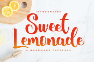 Sweet Lemonade: A Premium Handwritten Font for Polished Branding
